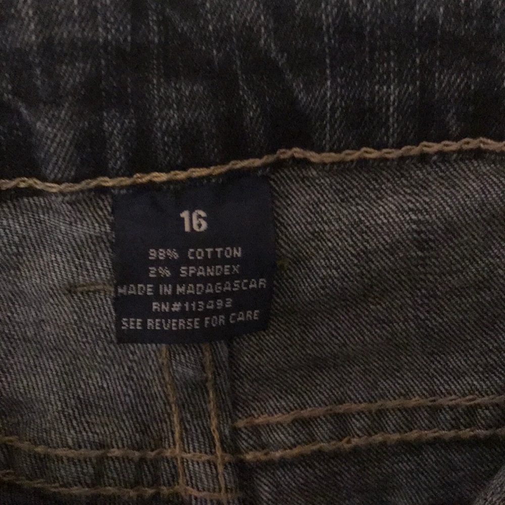Full Blue for Her Capri Jeans women size 16 - Picture 3 of 6